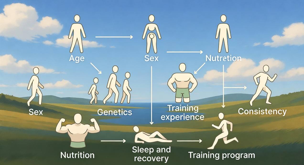 how long to gain muscle 